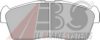 MITSUBISHI 4605A340 Brake Pad Set, disc brake